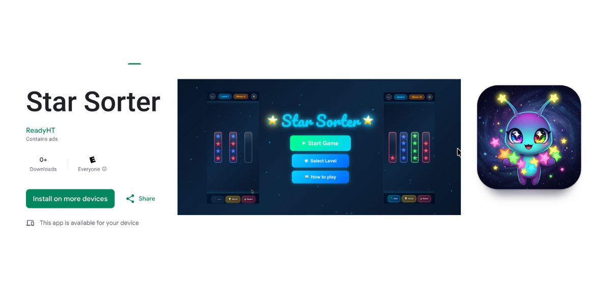 ⭐ Star Sorter ⭐